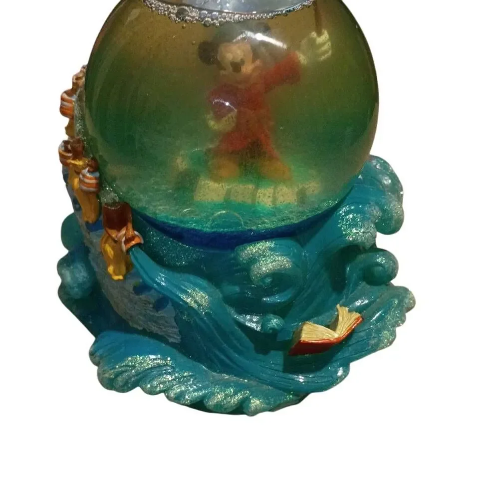 Disney Fantasia Sorcerer's Apprentice Musical Snow Globe